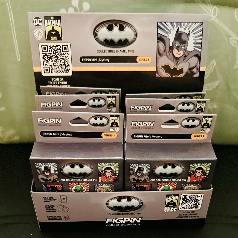 Batman Series 1 FigPin Collectible Enamel Pins